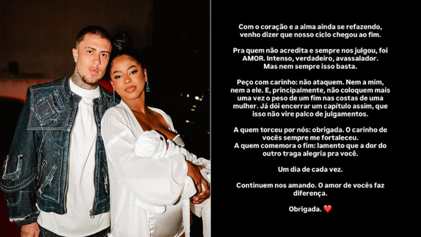 MC Daniel e Lorena Maria: O fim do relacionamento