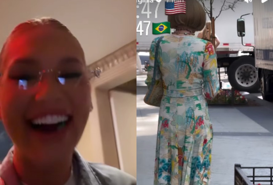 Virginia Fonseca encontra Anna Wintour em Nova York