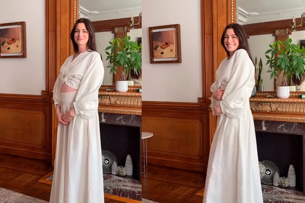 Anne Hathaway grávida: terceiro filho a caminho!
