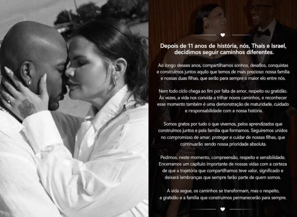 Os bastidores da separação de Thais Carla