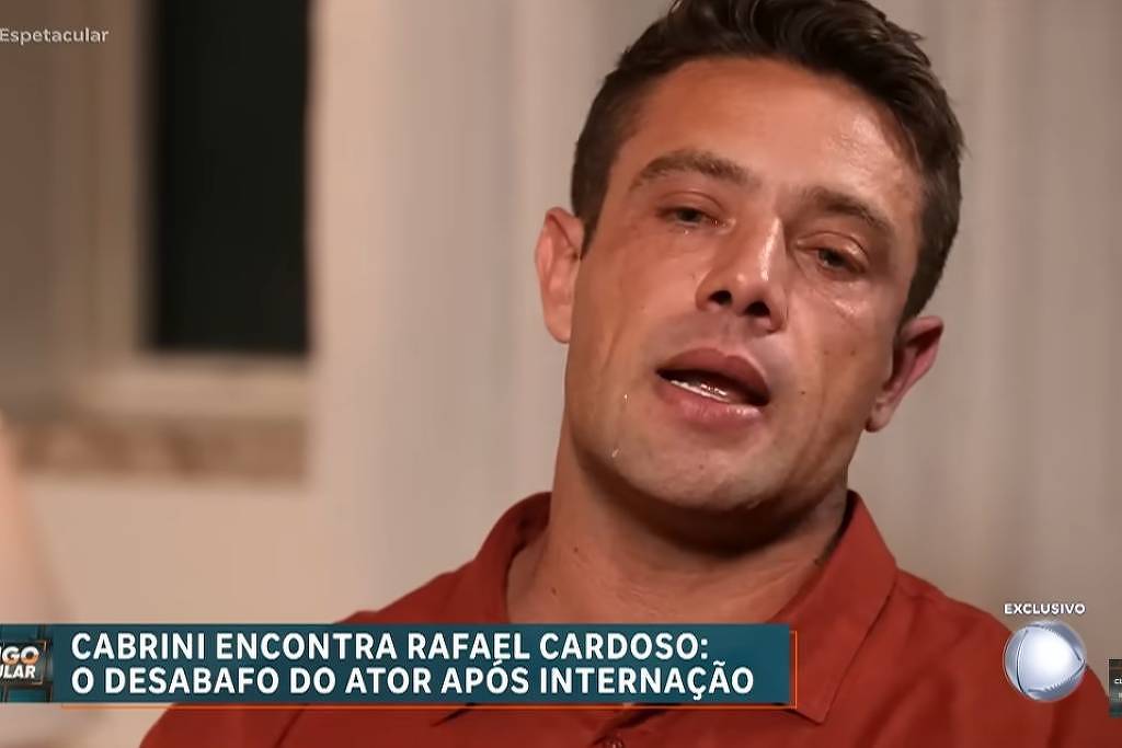 Rafael Cardoso abre o jogo sobre vício e reabilitação