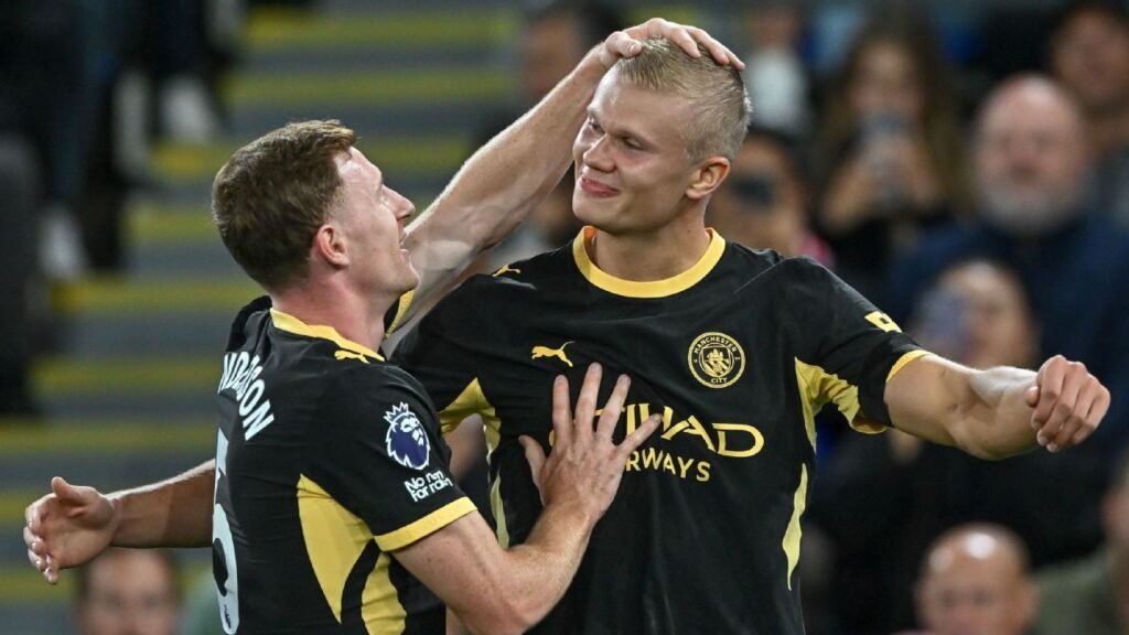 Crystal Palace x Manchester City: show de gols