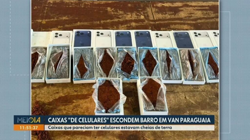 O golpe bizarro dos celulares de barro na fronteira