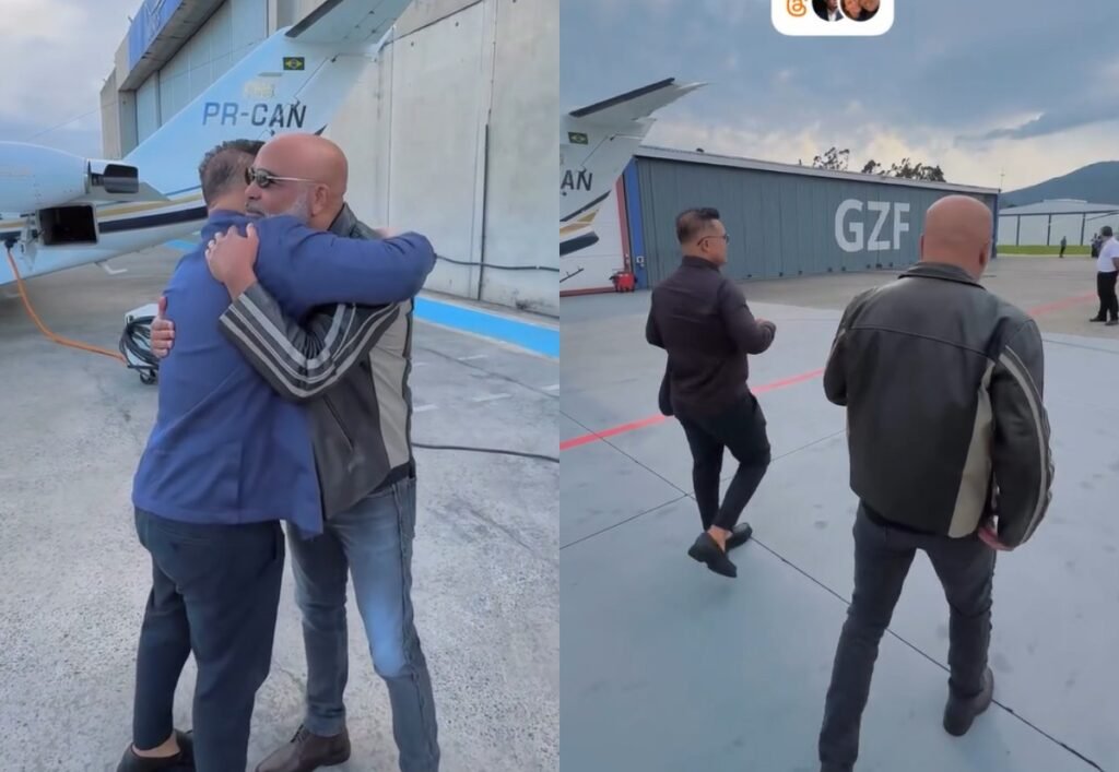 Buscas por helicóptero com o cantor Rick em SC