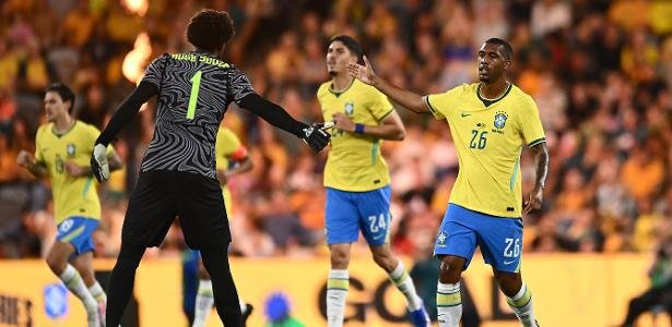Rayan brilha no amistoso Austrália x Brasil: 1 a 1